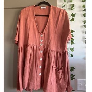 Vestique Button-Down Dress